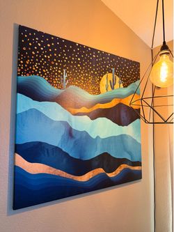 WALL ART — 37” x 37”