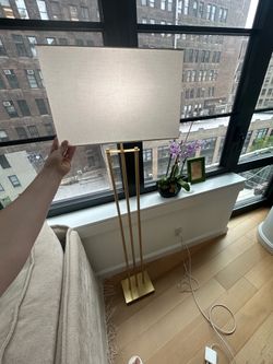 Gold Floor Lamp