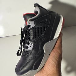 Air Jordan 4 Retro “Bred” PS Size 1Y