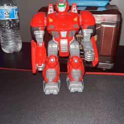 Hap-p Kid Walking Robot Toy Action Figure 