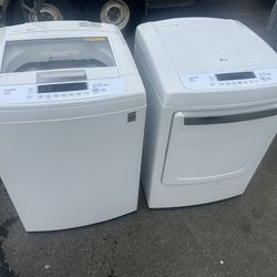LG Washer and Dryer Free Delivery/Warranty Electric