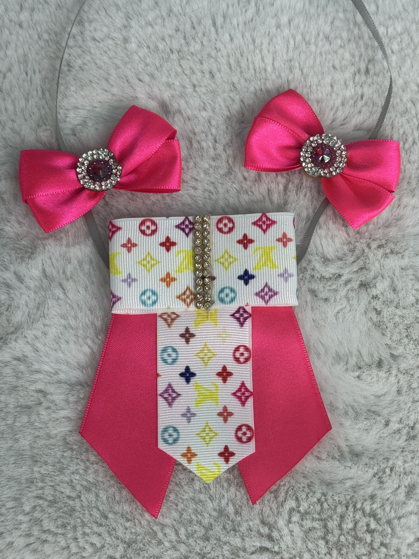Handmade Pet Accessories Set . Brand new!