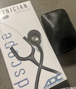 Stethoscope and blood pressure cuff
