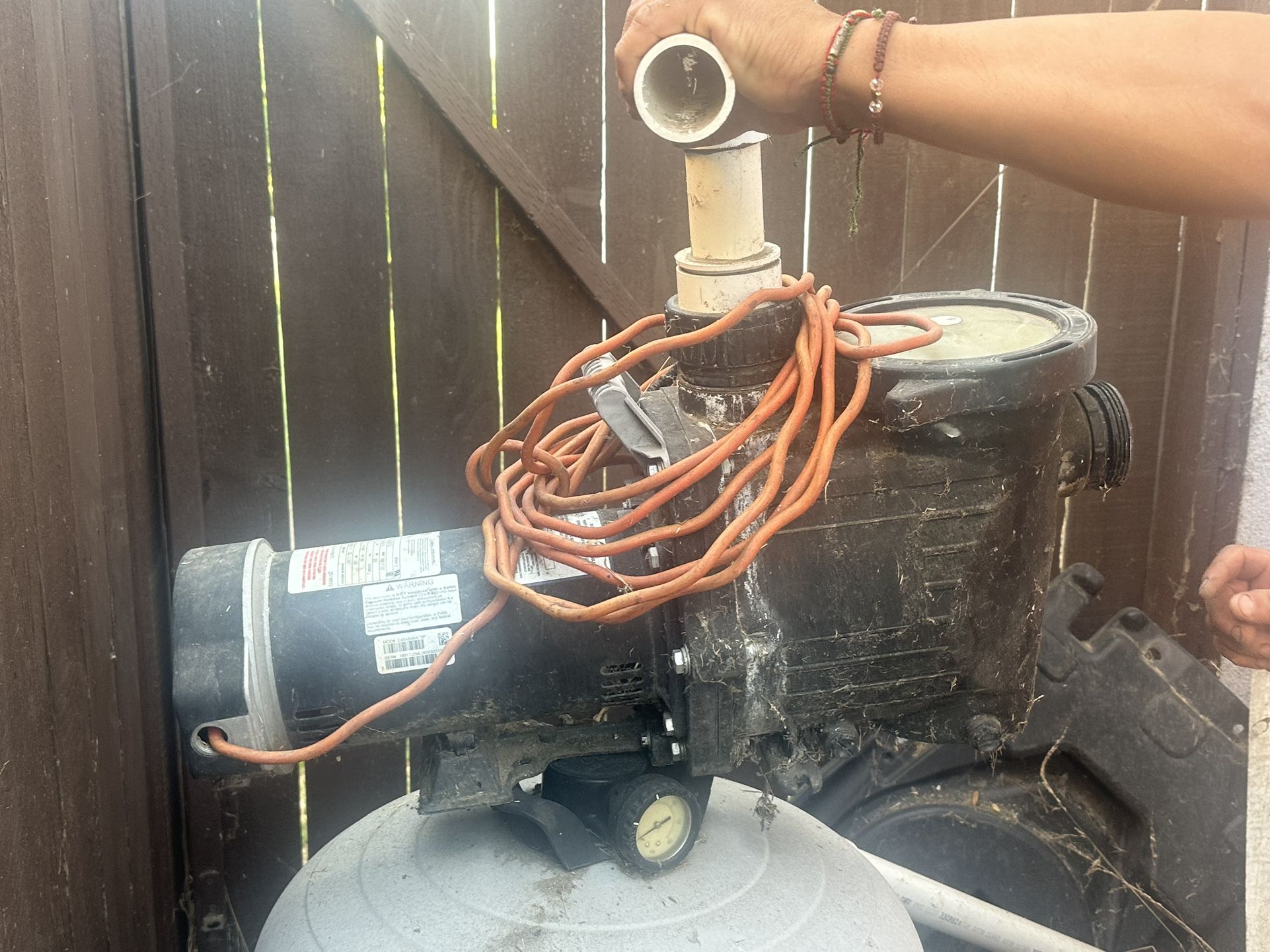 Pool Water Pump And Motor