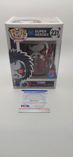Funko POP! DC Super Heroes: Lobo # 231 Signed By Ryan Hurst