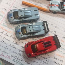 (3) $15 Hotwheel TC3 Technique Race Cars 