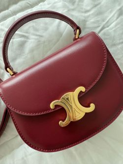 Italy factory CELINE leather bag