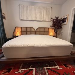 Anthropologie Nest King size bed
