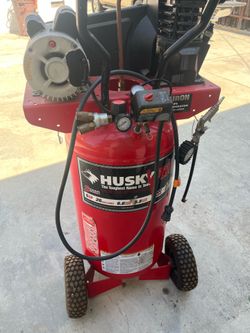 Husky air compressor tank  26gallons like new