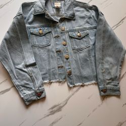 Girls Denim Jacket /kids Clothes 