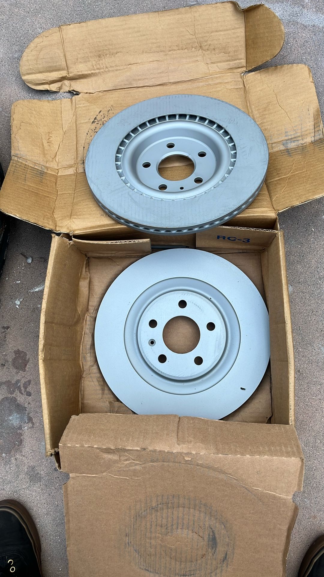EBC Front And Rear Rotors