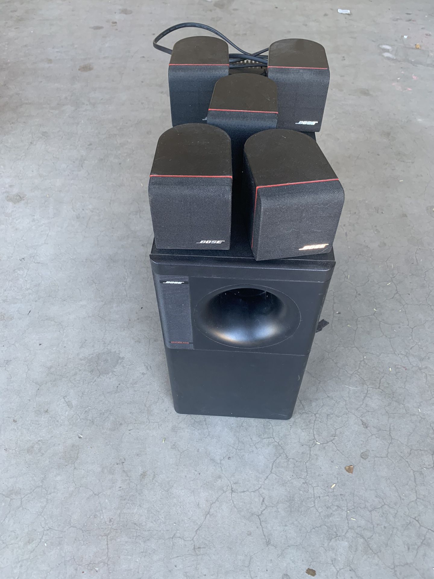Bose lifestyle 5 speakers