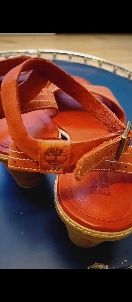 Timberland Genuine Full Grain Leather Shoes For Lady