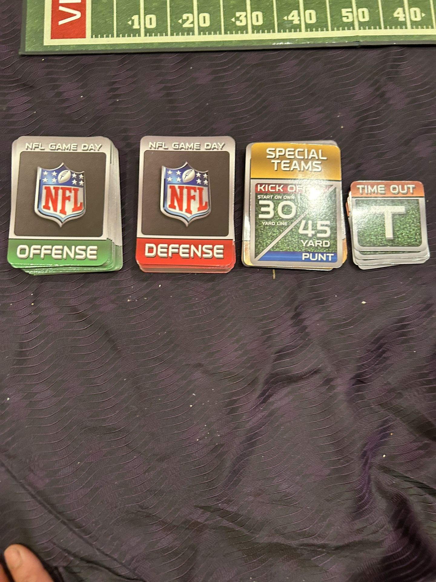 Replacement Cards For NFL Game Day Board Game To include: Offense Defense Special Teams Time Out