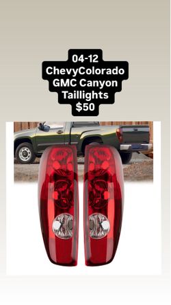 04-12 ChevyColorado GMC Canyon Taillights $50