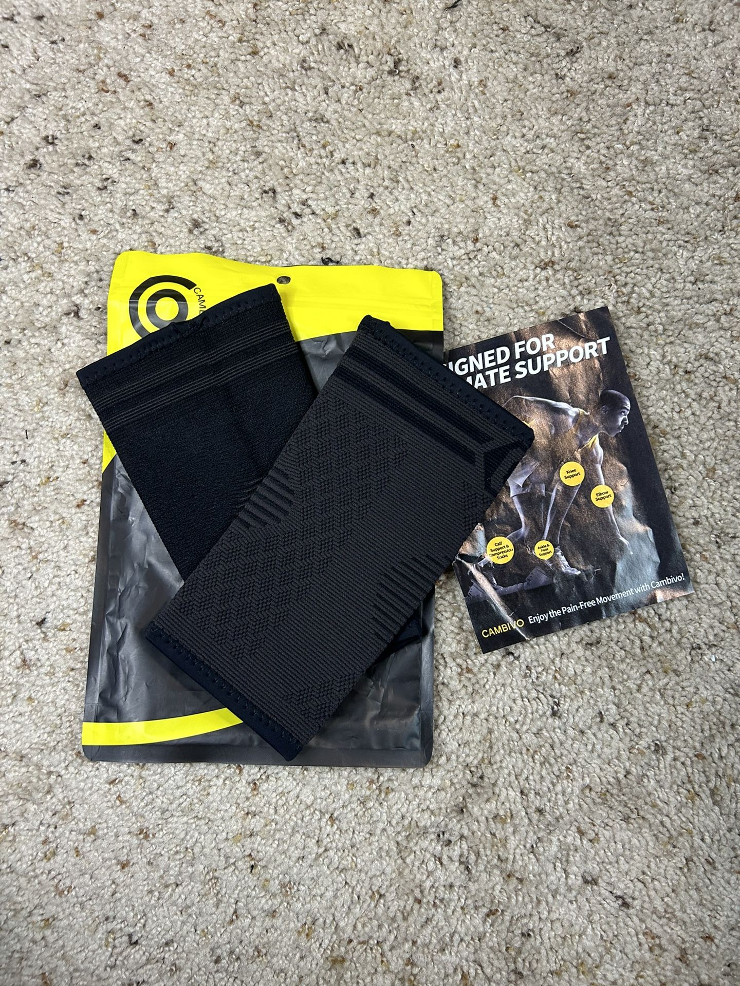 CAMBIVO 2 Pack Elbow Brace for Tendonitis (XS)