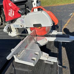 Milwaukee Miter Saw — 10in. Blade Size, 15 Amp, 4800 RPM