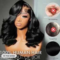 Human hair 