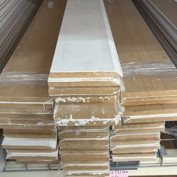 $0.77/lft Baseboards 5 1/4 X 16ft 
