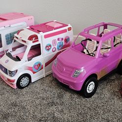 Barbie Vehicles 