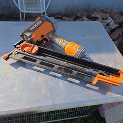 Ridgid 21° framing nailer
