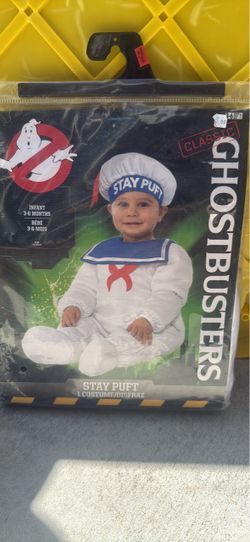 Ghostbusters Stay Puft Infant Costume 3-6 Months