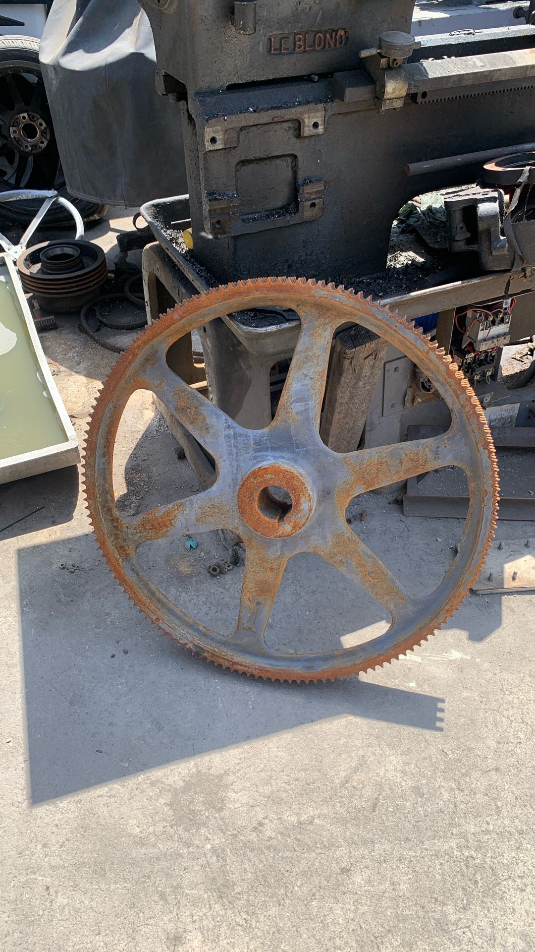 Polea Cast Iron 100 Old