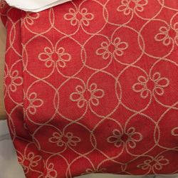 Fabric  Red Upholstery 
