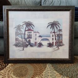 Decorative Tropical Picture Frame