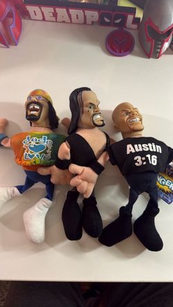 Wwe bangers plush toys
