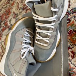 Size 9 - Air Jordan 11 Retro Cool Grey 2010 Sneakers Mens 378037-001
