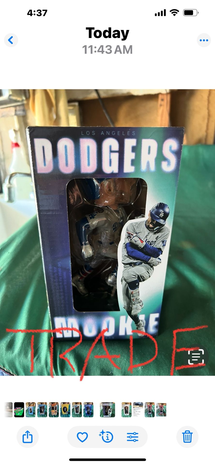 Dodgers Bobble Head For Trade Looking For Joe Davis
