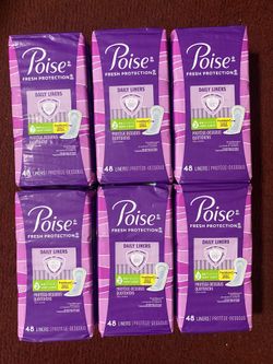 3=$10 Poise Liners