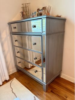Mirror dresser and nightstand set by pier one