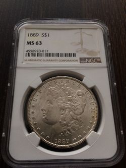 1889 Morgan Silver Dollar