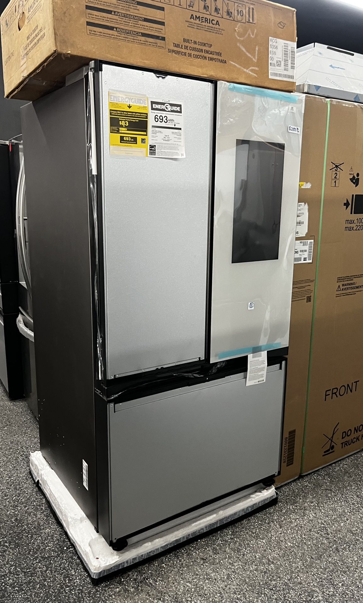 Samsung 30 Cu Ft Bespoke Family Hub Refrigerator