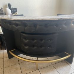 Custom Home bar W/ One Big Table & Two End Tables