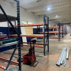 Heavy-Duty Industrial Pallet Racks