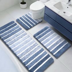 Set 3 tapetes de baño