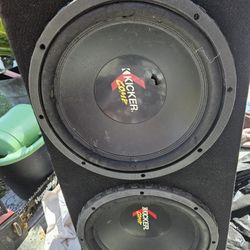 2 10' Kicker Comp Subwoofers (Oldschool)