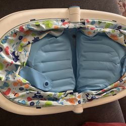Baby Bath And Tummy Time/ Sleep Cushion 