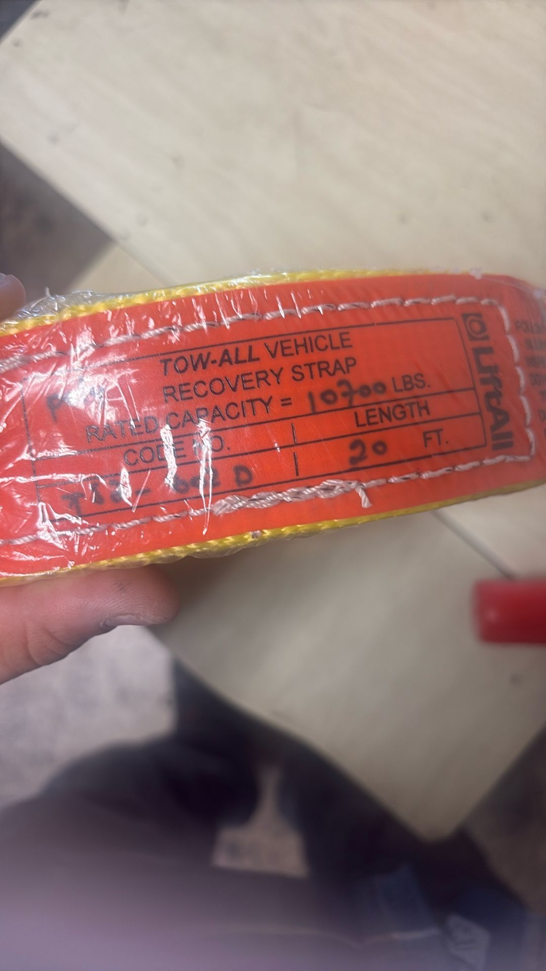 Tow Strap And Winch$80 Brand New 