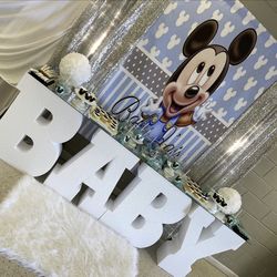 Giant BABY letter