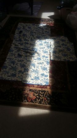 Window Valances and table runner