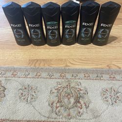 6 Axe Body Wash