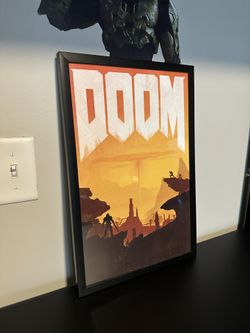 Doom Eternal framed poster