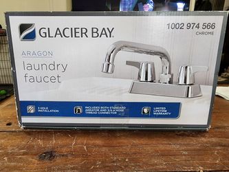 Glacier Baby Aragon Laundry Faucet 1002 974 566 Chrome