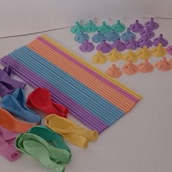 NEW 20 pastel balloon bouquet kit $3 FIRM