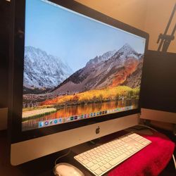 Excellent 21.5 inch Apple Imac Desktop Computer With Intel Core i5 Processor With Programs 
