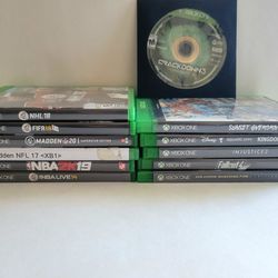 Lot Of 12 Xbox One Games 